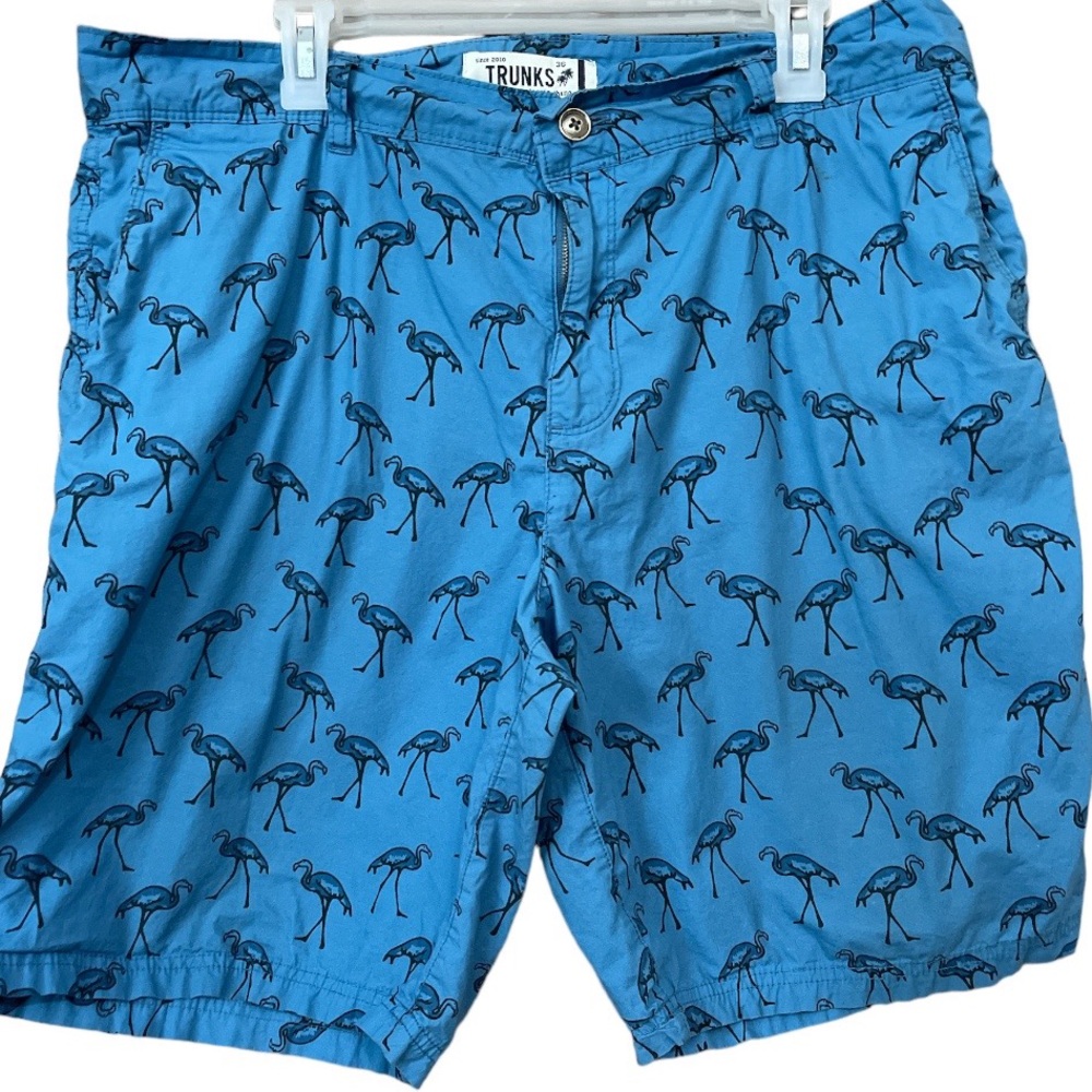 TRUNKS Men’s Classic Chino Flamingo Shorts Size 36